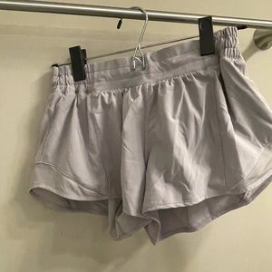 Lululemon size 8 grey shorts